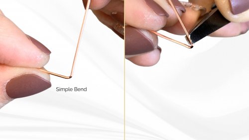 Elizabeth Schultz's How to Make Sharp Bends in Wire - How to Make Sharp Bends in Your Wire, General Education, , you can over bend the wire