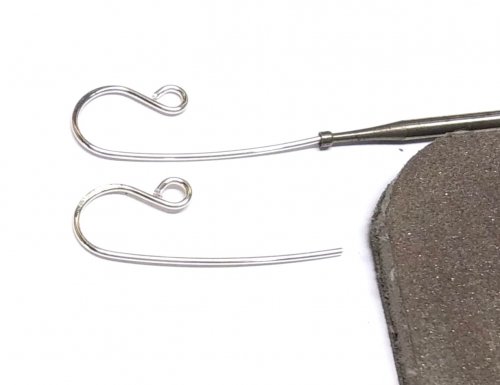 Judy Larson's Power Up - , General Education, Filing, Finishing, Hand-rotated around the wire end to smooth and round.