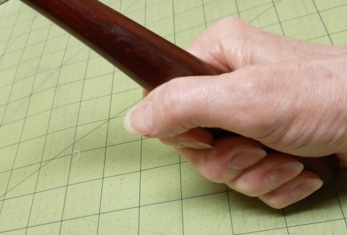 Judy Larson's Hammer Basics - , Tools For Wire Jewelry, Tools, end of the handle gives you more leverage and control