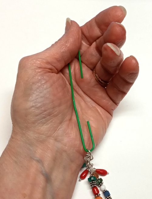 Judy Larson's Bracelet and Paperclip Trick - , General Education, , use a paperclip to put on your bracelet
