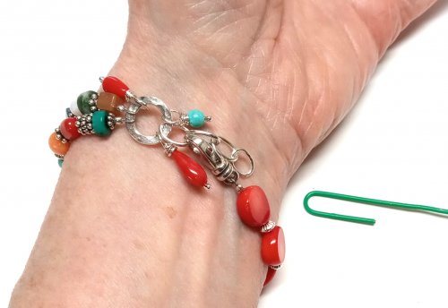 Judy Larson's Bracelet and Paperclip Trick - , General Education, , use a paperclip to put on your bracelet