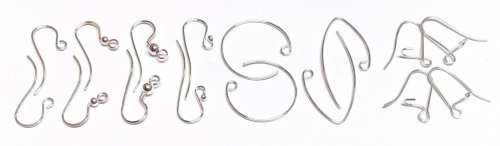 Judy Larson's What Wire is Best for Earring Findings - , Findings & Components, Toggles & Clasps, Earwire & Headpin, Findings, Clasps, Components, ear wires