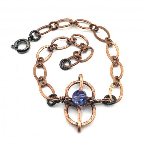 Denise Peck's What Wire Gauge Should I Use - Tips for Selecting the Right Wire Gauge, General Education, , Purple Paradise Bracelet