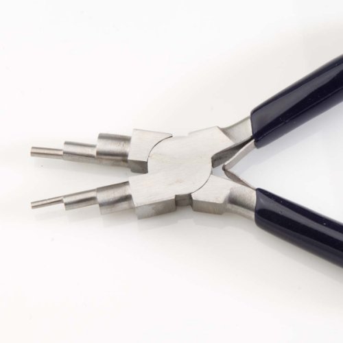 Kate Richbourg's Six-stepped Round Nose Pliers, I think I Love You - Four Reasons to Love Six-Stepped Pliers, Tools For Wire Jewelry, Jump Rings, Jump Ring, Making Jump Rings, Loops, Wire Loop, Wrapped Wire Loop, Tools, , 6 step barrel pliers