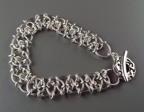 Judy Ellis's Top 5 Weaves for Chain Mail Beginners - <h2>Four Fundamental Chain Maille Weaves Every Beginner Should Learn</h2>, Chain Maille Jewelry, , Japanese Origami Bracelet