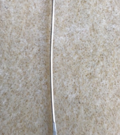 Denise Peck's Three Easy Headpins from Wire By Denise Peck - , Findings & Components, Toggles & Clasps, Earwire & Headpin, Weaving, Wire Weaving, Weaving Wire,  simple loop