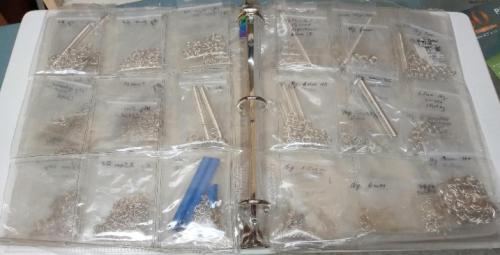Judy Larson's Cutting Coils Into Jump Rings - , General Education, Jump Rings, Jump Ring, Making Jump Rings, template for coils