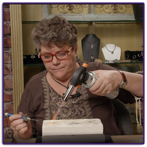 Judy Larson's Closed Jump Rings Soldering vs Fusing - , General Education, Jump Rings, Jump Ring, Making Jump Rings, soldering trifecta kim