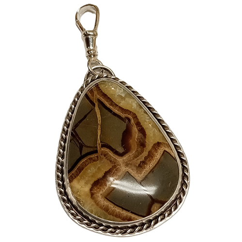 Judy Larson's Recycling Scrap Into Sheet Metal - , Metalwork, Stamping, Stamps, Butane Torch, Soldering, Solder, pendant variation