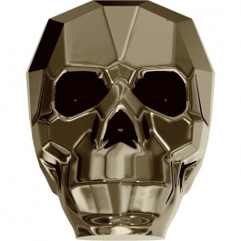 Judy Ellis's Crystal Skulls are Skyrocketing - , Inspiration, Design, Crystal Metallic Light Gold