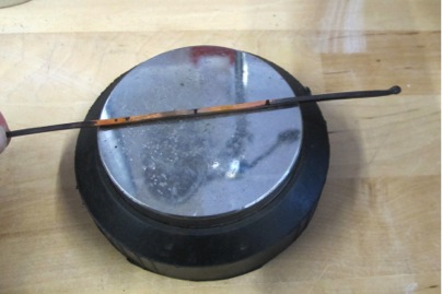 Woven Bail Donut Pendant