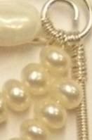 Woven Bail Donut Pendant