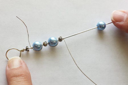 Woven Bail Donut Pendant