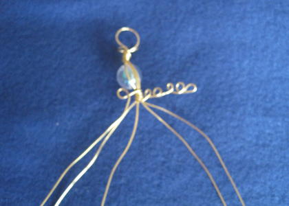 Wire Angel Ornament