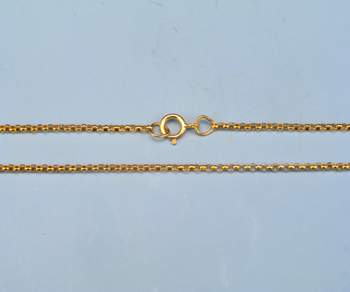 Gold Filled Rolo Chain 1.4mm - 18 inches - Pack of 1
