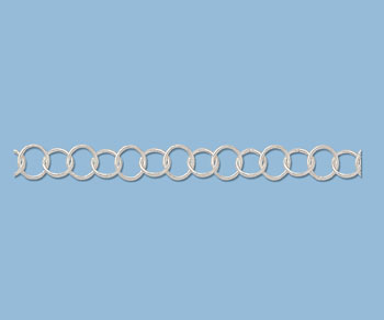 Sterling Silver Cable Chain 5mm - 10 Feet