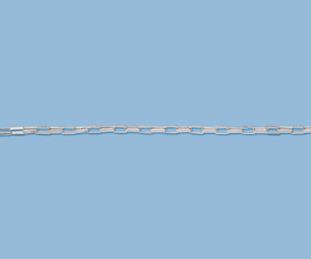 Sterling Silver Open Box Chain 1.6mm - 10 Feet
