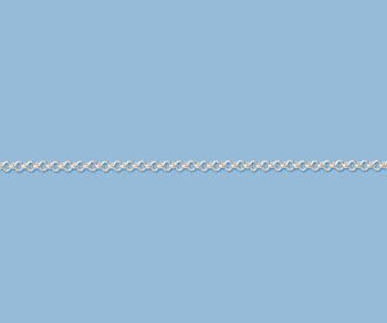 Sterling Silver Rolo Chain 2mm - 10 Feet