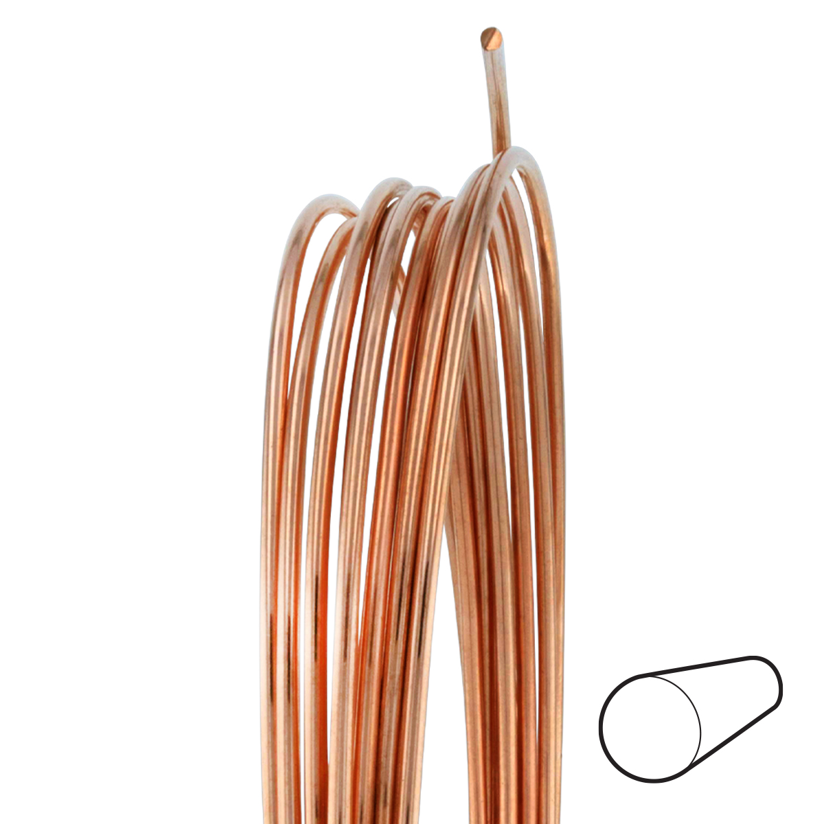 10 Gauge Round Dead Soft Copper Wire: Wire Jewelry, Wire Wrap Tutorials