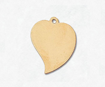 Gold Filled Charm Heart 13mm - Pack of 1