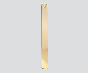 Gold Filled Charm Rectangular 2.7x32mm - Pack of 1