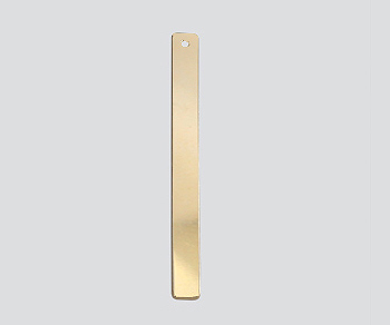 Gold Filled Charm Rectangular 4x40mm - Pack of 1