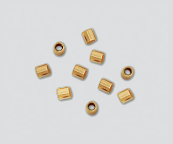 Gold Filled Crimp Beads 2x2mm  - Pack of 20