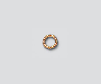 Gold Filled Jump Ring Closed (.025) 22ga. 4.2mm - Pack of 25