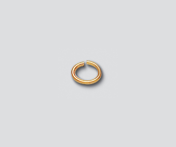Gold Filled Jump Rings (0.025" 22ga) Oval 3x5mm - Pack of 25