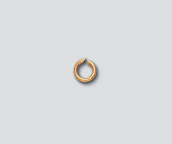 Gold Filled Jump Rings Open (.025) 22ga. (OD) 4mm (ID) 2.55mm - Pack of 25