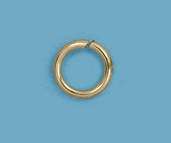 Gold Filled Jump Rings Open (.030) 20ga. (OD) 5mm (ID) 3.45mm - Pack of 10