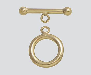 Gold Filled Toggle Clasp  12mm - Pack of 1