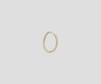 Gold Filled Link Oval Closed 7x10mm - Pack of 1