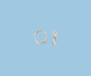 Sterling Silver  Split Ring Round 4 mm - Pack of 10