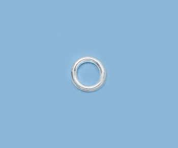 Sterling Silver Jump Ring Closed (.022) 24ga. 3mm - Pack of 10
