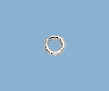 Sterling Silver Jump Ring Open (.030) 20ga 3mm - Pack of 10