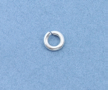 Sterling Silver Jump Ring, Round - 4mm, 19.5-gauge (10 Pieces)