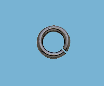 Sterling Silver Jump Ring Open (Oxidized 18ga .040") 5mm Heavy - Pack of 10