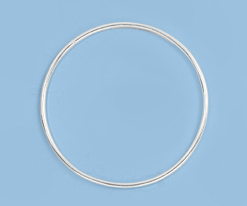 Sterling Silver Large Jump Ring Closed 30.5mm - Pack of 2