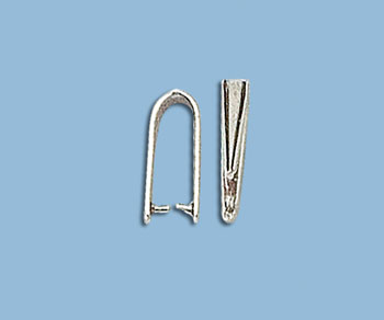 Sterling Silver Bail w/ Peg 3x14mm - Pack of 1