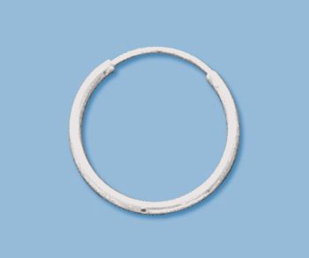 Sterling Silver Endless Hoop 16mm - Pack of 2