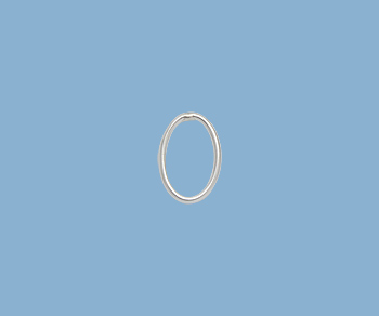 Sterling Silver Link Oval Closed 7x10mm - Pack of 2