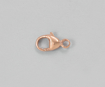 Rose Gold Filled Oval Lobster 9mm - Pack of 1