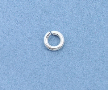 Silver Filled Jump Rings Open (.040) 18ga (OD) 4mm (ID) 2.24mm  - Pack of 25