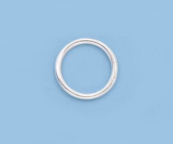 Silver Filled Jump Rings Closed (18ga) 10mm - Pack of 10