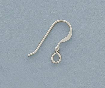 Silver Filled Earwire w/ Coil 16mm - Pack of 10