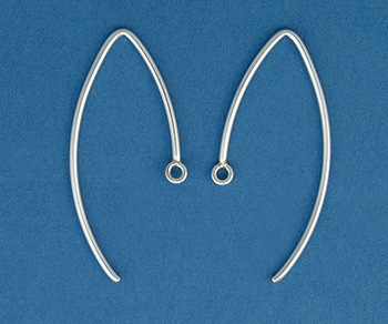 Silver Filled Earwires 28mm - Pack of 2