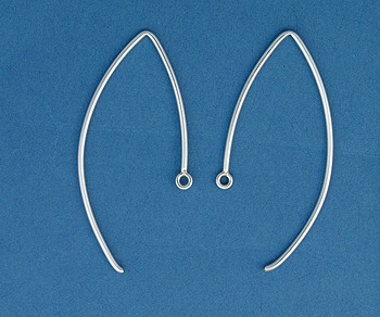 Silver Filled Earwires 22ga. 36mm - Pack of 2