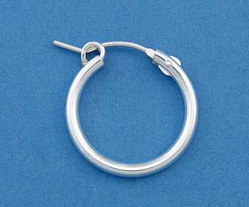 Silver Filled Hoops 2x18mm - Pack of 2