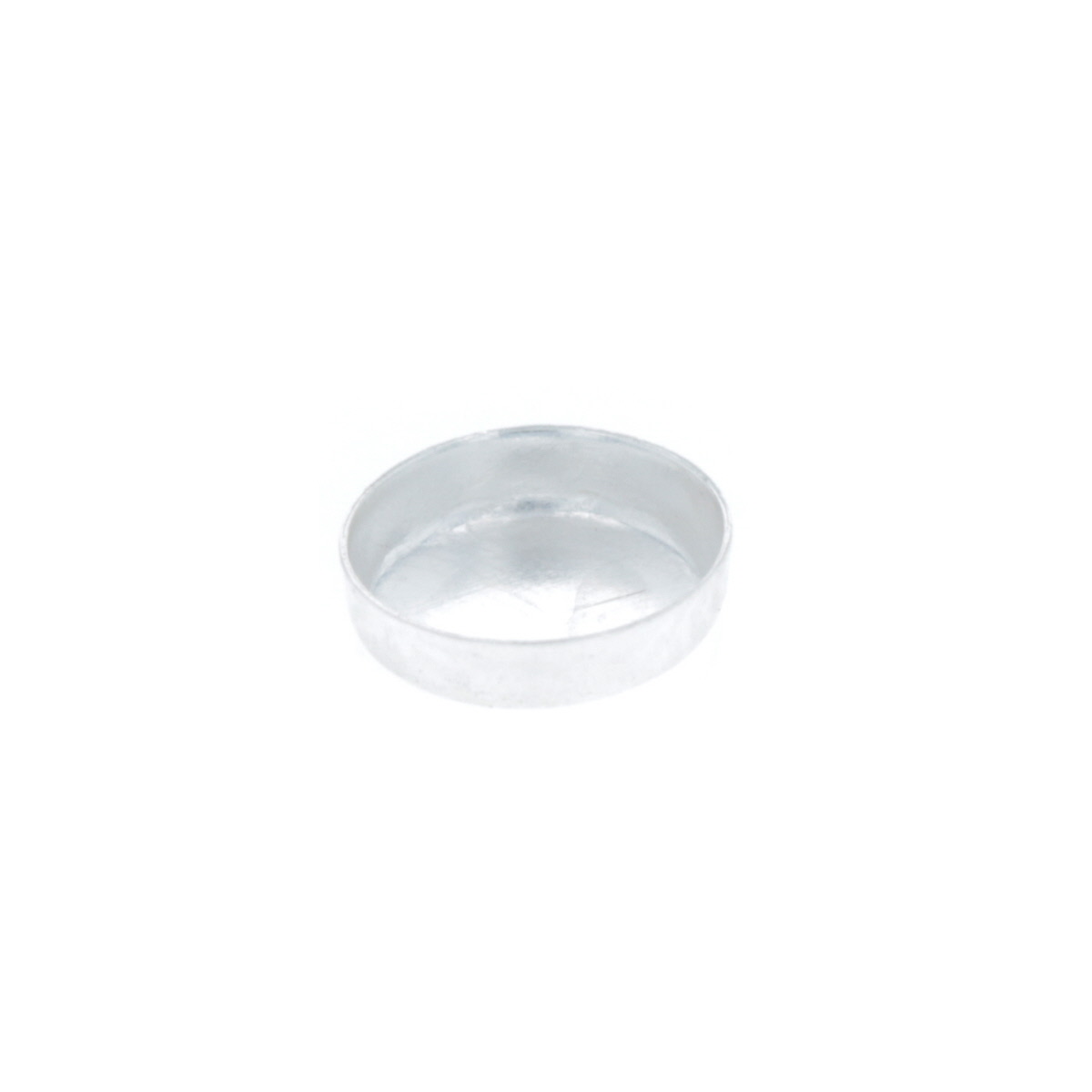 6mm Fine Silver Bezel Cup Pack of 10 Wire Jewelry Wire Wrap